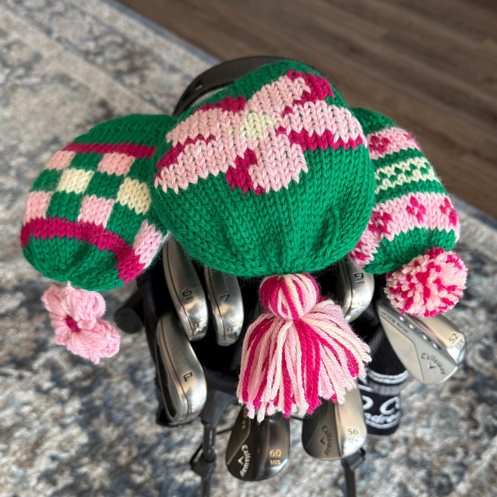 The Azalea Knit Headcover
